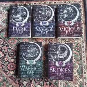 RUTHLESS BOYS  1-5 Fantasy Book Set by Caroline Peckham and Susanne Valenti